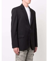 Мужской черный шерстяной пиджак от Y/Project