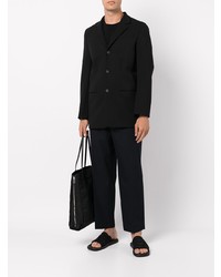 Мужской черный шерстяной пиджак от The Row