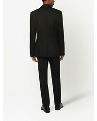 Мужской черный шерстяной пиджак от Dolce & Gabbana