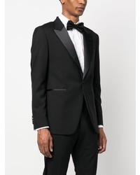 Мужской черный шерстяной пиджак от ERALDO