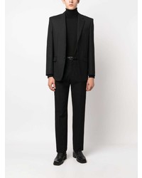 Мужской черный шерстяной пиджак от Filippa K