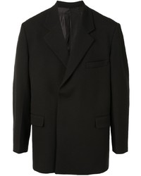 Мужской черный шерстяной пиджак от Solid Homme