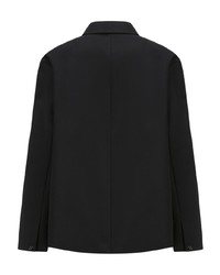 Мужской черный шерстяной пиджак от Shanghai Tang