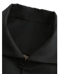 Мужской черный шерстяной пиджак от Shanghai Tang