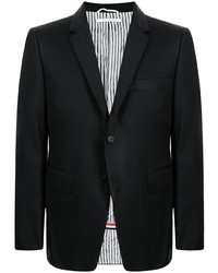 Мужской черный шерстяной пиджак от Thom Browne