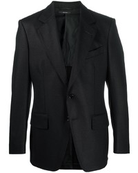 Мужской черный шерстяной пиджак от Tom Ford