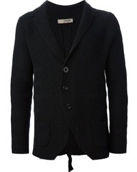 Мужской черный шерстяной пиджак от Tom Rebl