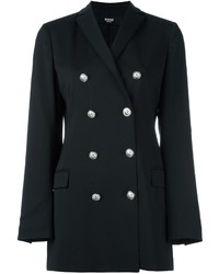 Женский черный шерстяной пиджак от Versus