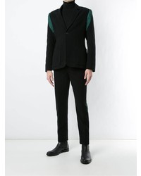 Мужской черный шерстяной пиджак от À La Garçonne