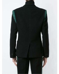 Мужской черный шерстяной пиджак от À La Garçonne