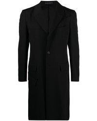 Мужской черный шерстяной пиджак от Yohji Yamamoto