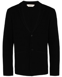 Мужской черный шерстяной пиджак от Z Zegna