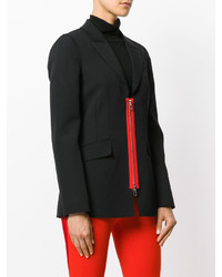 Женский черный шерстяной пиджак от Givenchy