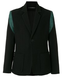 Мужской черный шерстяной пиджак от À La Garçonne