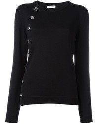 Женский черный шерстяной свитер от Altuzarra