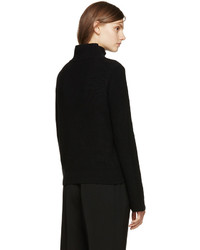 Женский черный шерстяной свитер от Proenza Schouler