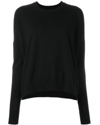 Женский черный шерстяной свитер от Diesel Black Gold