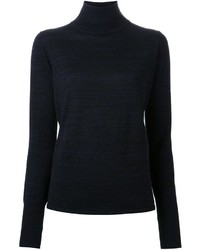 Женский черный шерстяной свитер от Dion Lee