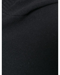 Женский черный шерстяной свитер от Joseph