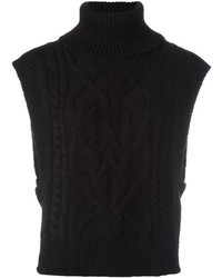 Женский черный шерстяной свитер от Isabel Marant