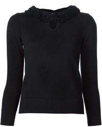 Женский черный шерстяной свитер от Marc Jacobs