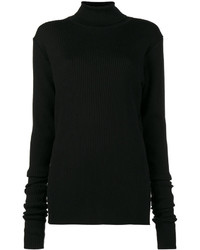 Женский черный шерстяной свитер от Y/Project
