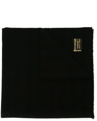 Мужской черный шерстяной шарф от Golden Goose Deluxe Brand
