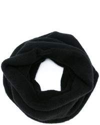 Мужской черный шерстяной шарф от Isabel Benenato