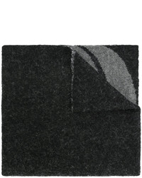 Мужской черный шерстяной шарф от Stephan Schneider