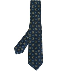 Шерстяной галстук с принтом