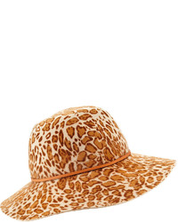 Шляпа с леопардовым принтом