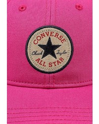 Женская ярко-розовая бейсболка от Converse