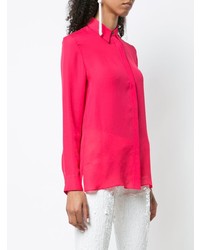 Ярко-розовая блузка с длинным рукавом от Jeffrey Dodd