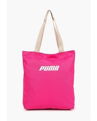 Ярко-розовая большая сумка из плотной ткани от Puma