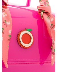 Ярко-розовая большая сумка от Furla