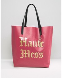 Ярко-розовая большая сумка от Juicy Couture