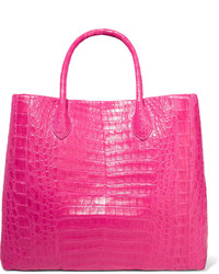 Ярко-розовая большая сумка от Nancy Gonzalez