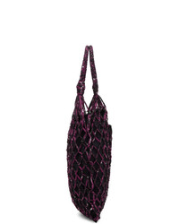 Ярко-розовая большая сумка от Prada