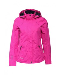 Женская ярко-розовая ветровка от Rukka