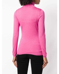 Женская ярко-розовая водолазка от Snobby Sheep