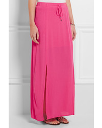Ярко-розовая длинная юбка от Splendid