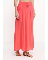 Ярко-розовая длинная юбка от Phax