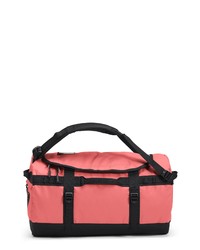 Ярко-розовая дорожная сумка из плотной ткани
