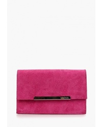 Ярко-розовая замшевая сумка через плечо от Wojas