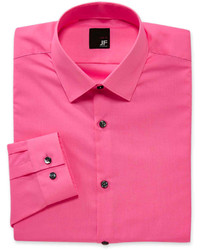 Ярко-розовая классическая рубашка