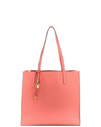 Ярко-розовая кожаная большая сумка от Marc Jacobs