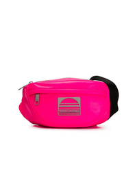 Ярко-розовая кожаная поясная сумка от Marc Jacobs