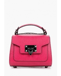 Ярко-розовая кожаная сумка-саквояж от Lisa Minardi