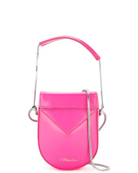 Ярко-розовая кожаная сумка через плечо от 3.1 Phillip Lim