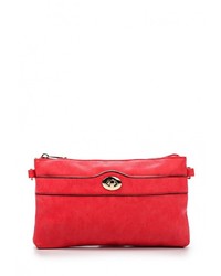 Ярко-розовая кожаная сумка через плечо от Chantal